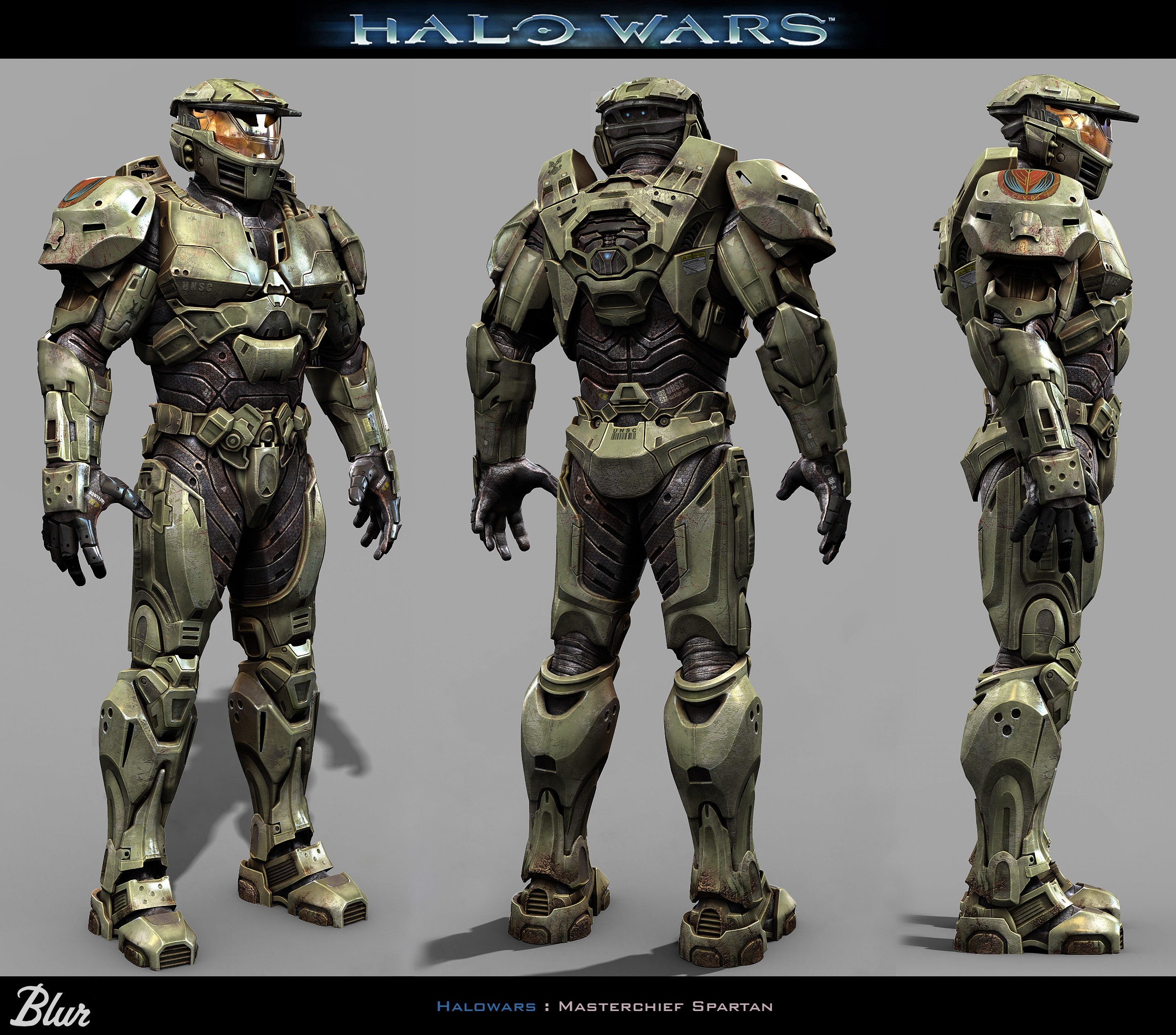 halo master chief armor blueprints